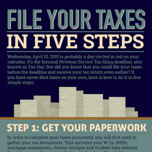 File Your Taxes in Five Steps