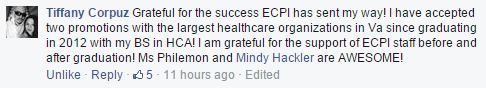 ECPI University Healthcare Comment 