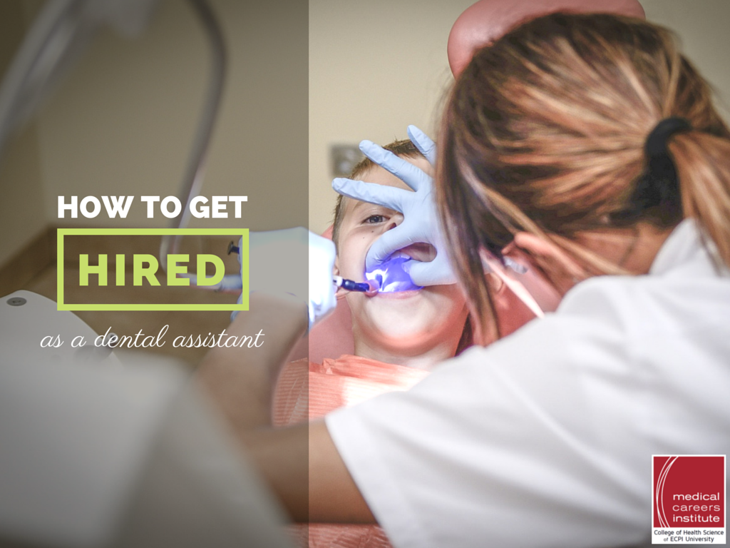 Getting Hired as a Dental Assistant