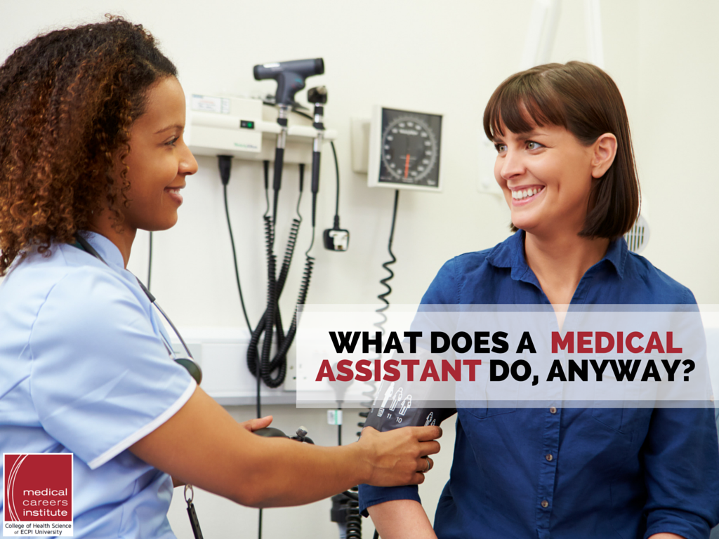 What does a medical assistant do?