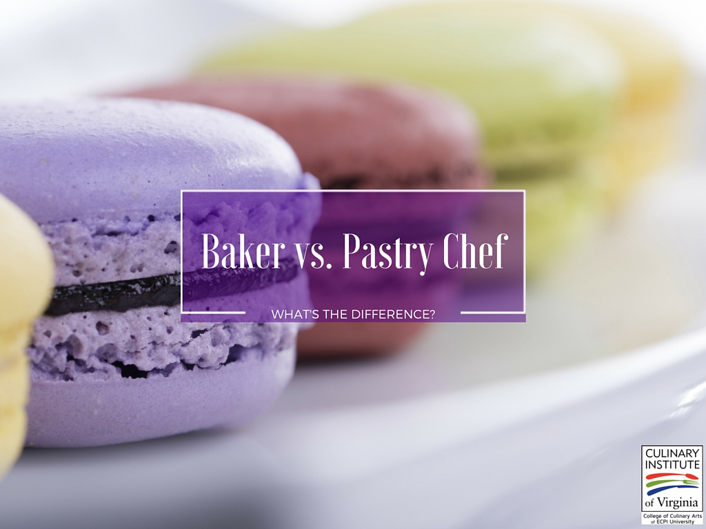 difference between baker and pastry chef