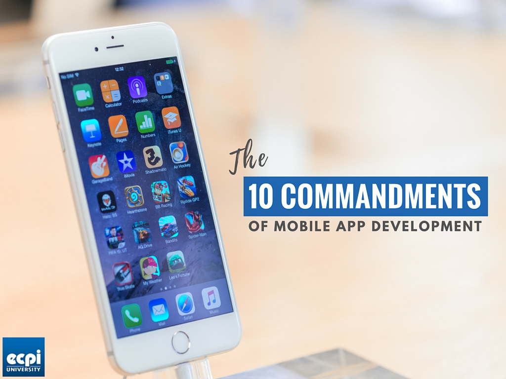 10 commandments of mobile app development