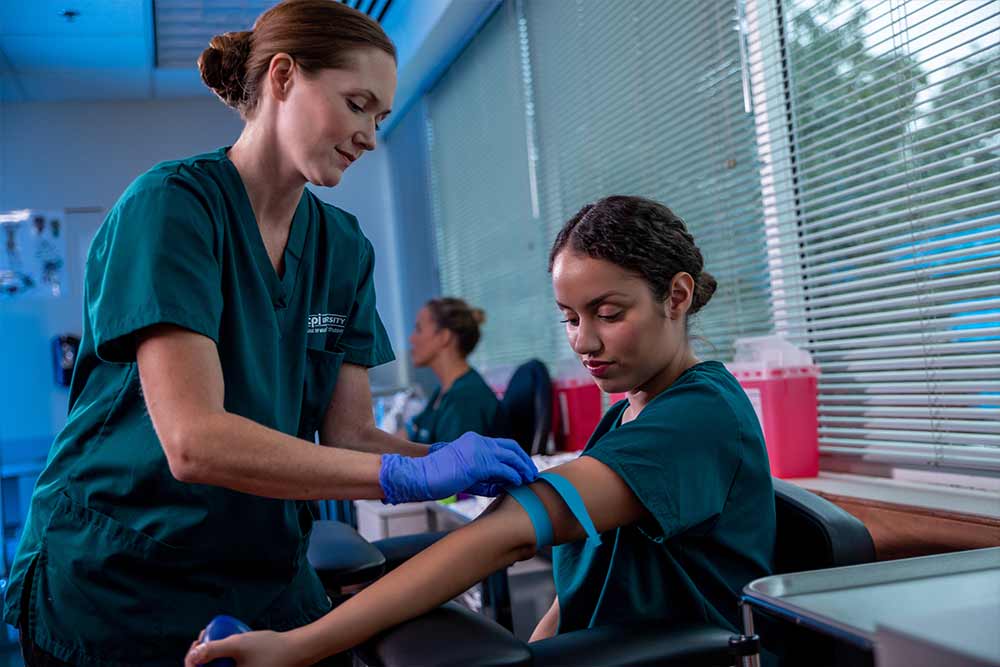 Hands-On Nurse Training