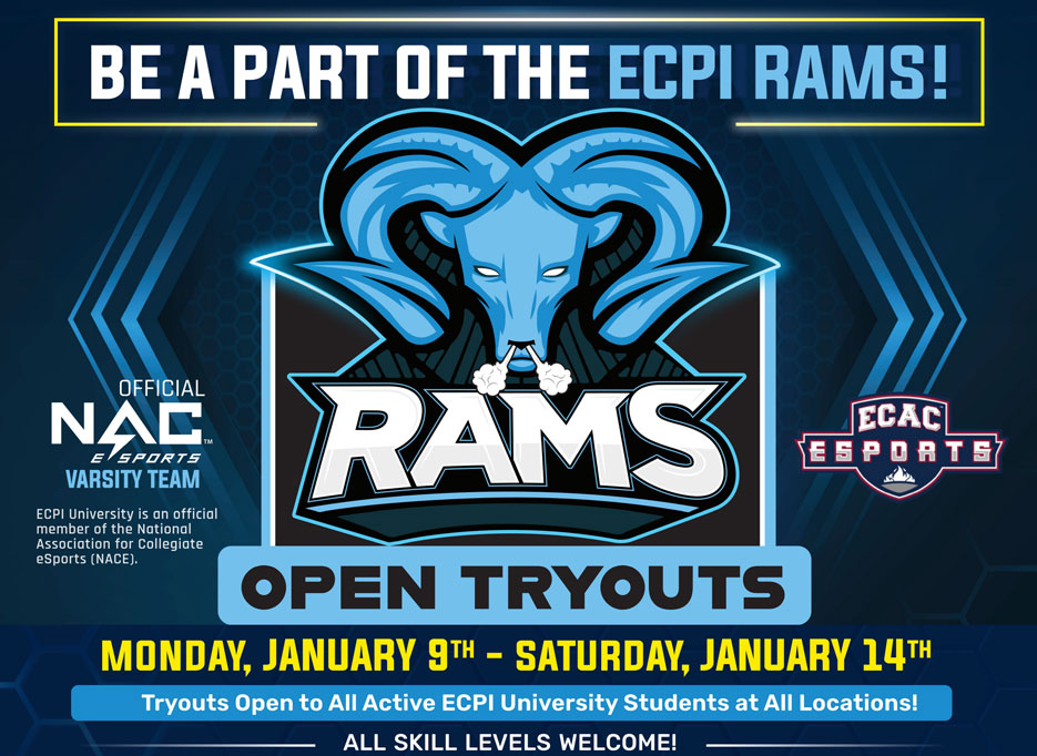 ECPI University Rams Open Tryouts