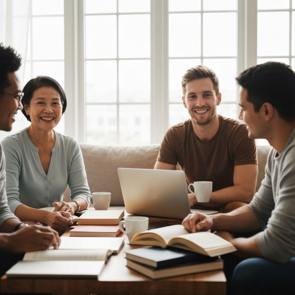 Students collaborating