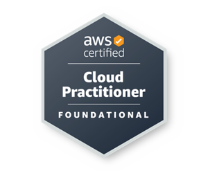 AWS Certified Cloud Practitioner Cert Icon Program Template