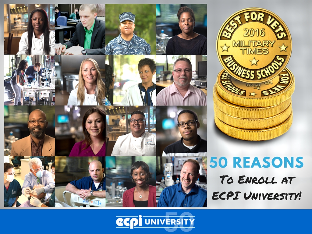 50 Reasons Why You Should Enroll at ECPI University!