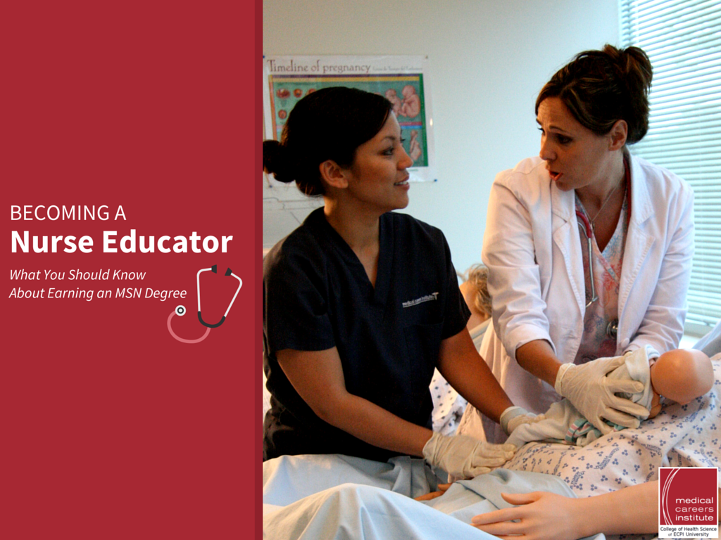 Become a nurse eductor