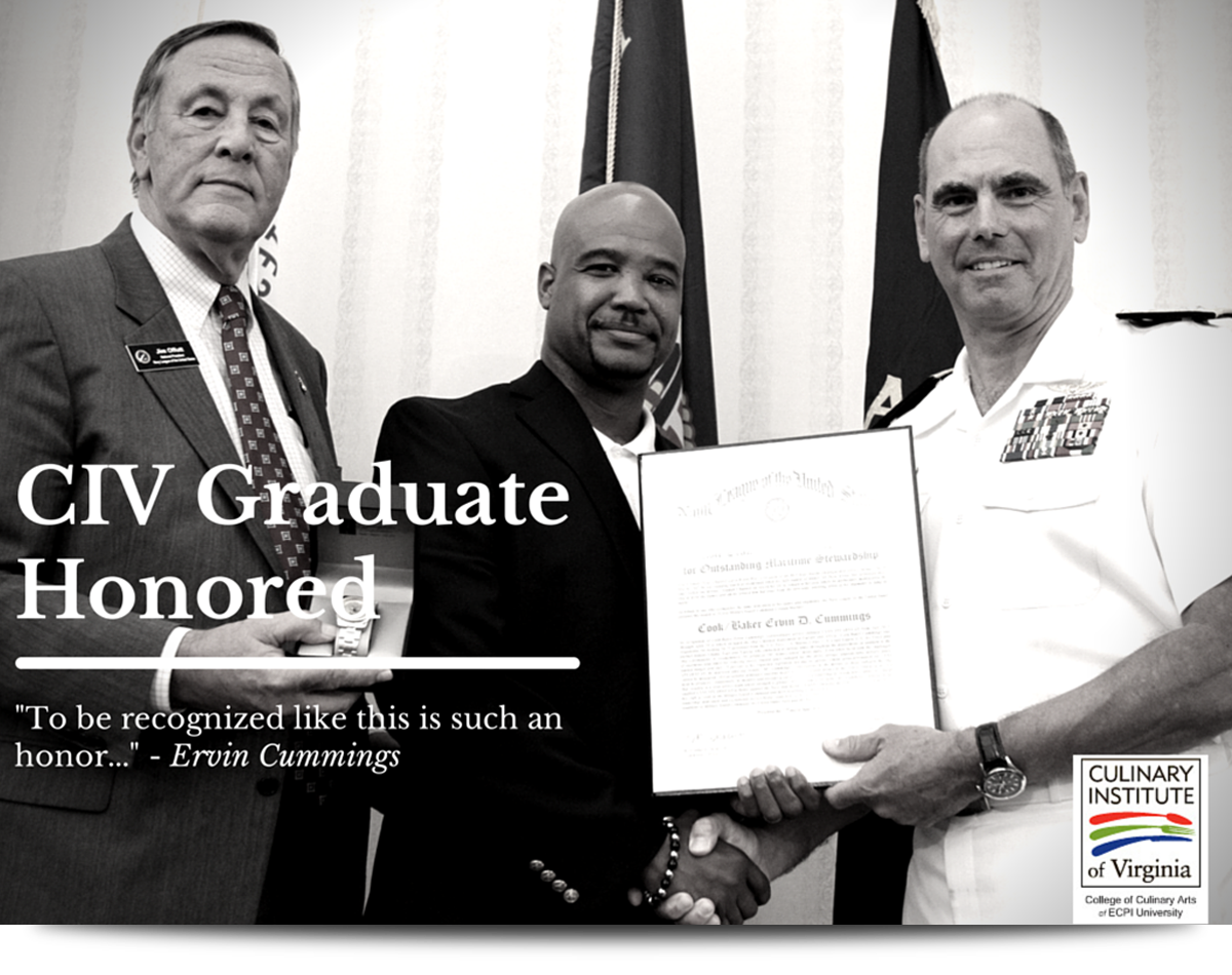 CIV Grad Honored 