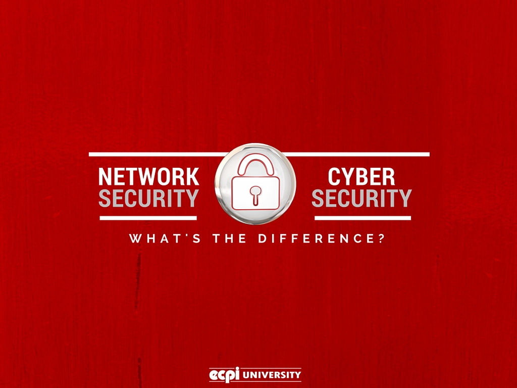 difference between network security and cyber security