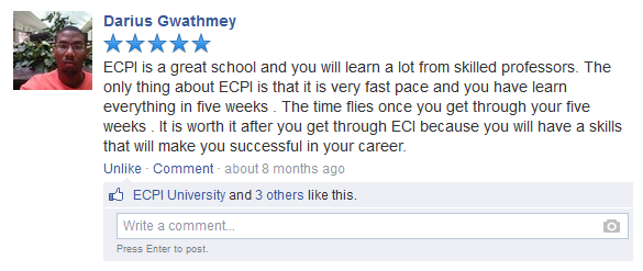 ECPI Facebook Review