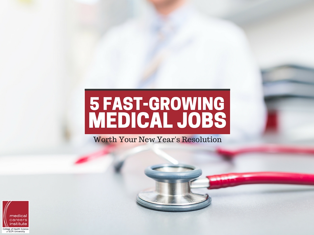 fast-growing jobs in the medical field