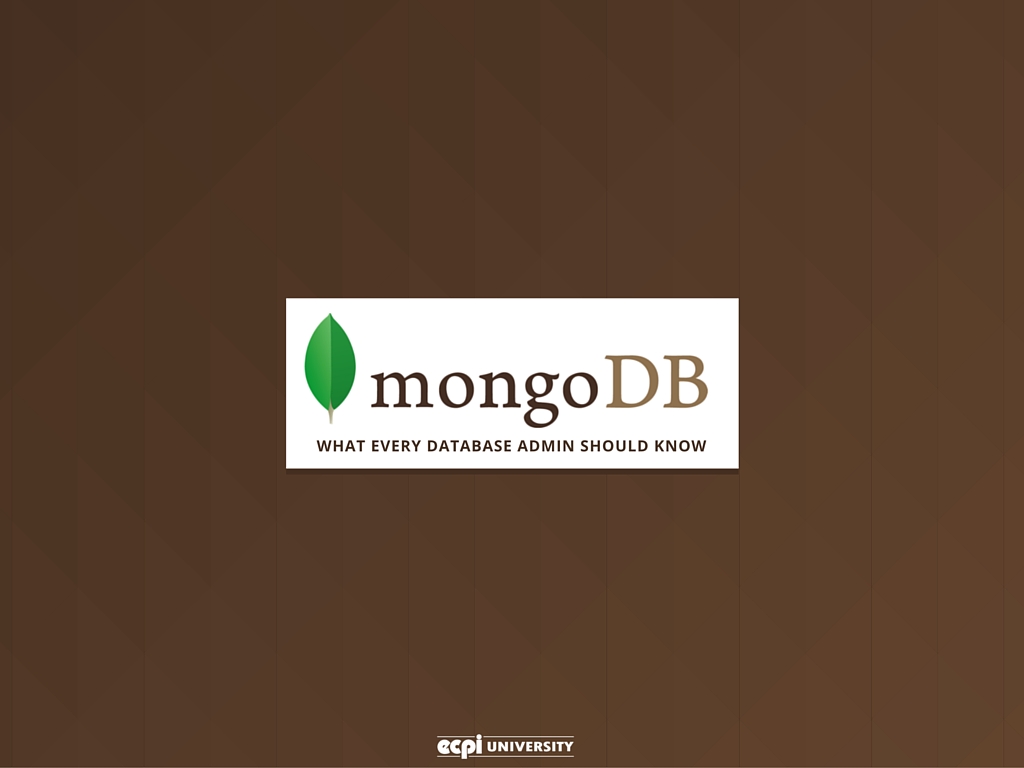 Getting started with MongoDB for database administrators