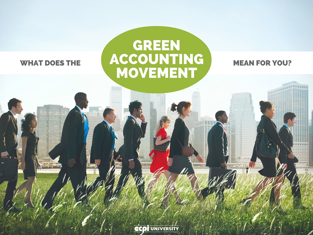 the green accounting movement and your career