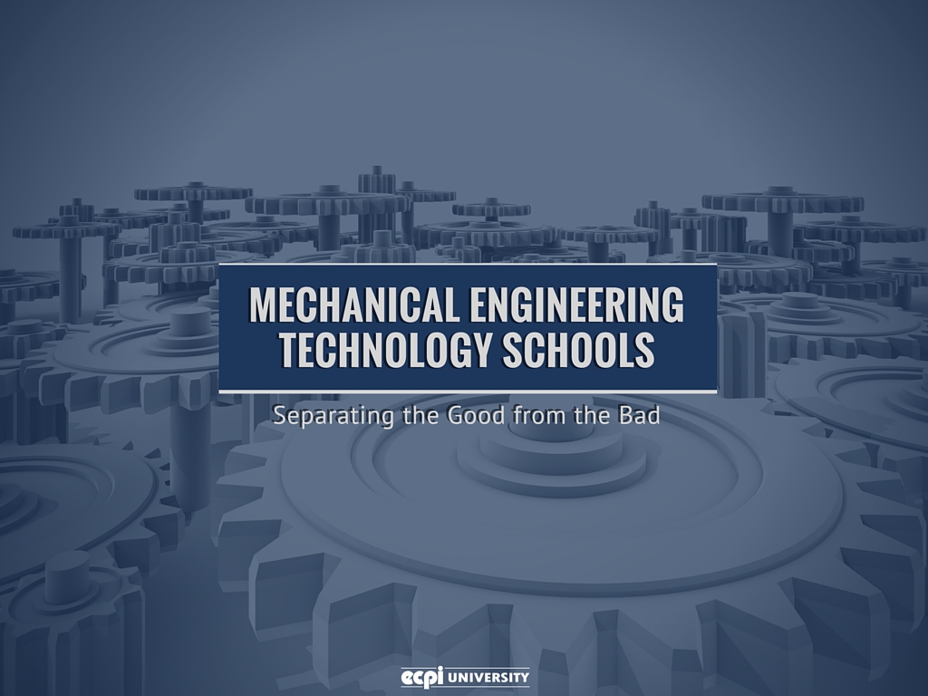 mechanical engineering technology schools