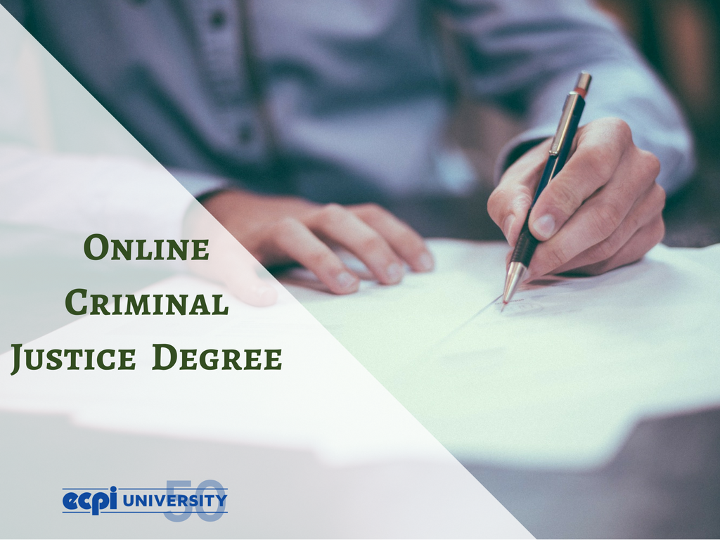 Earning an Online Criminal Justice Degree