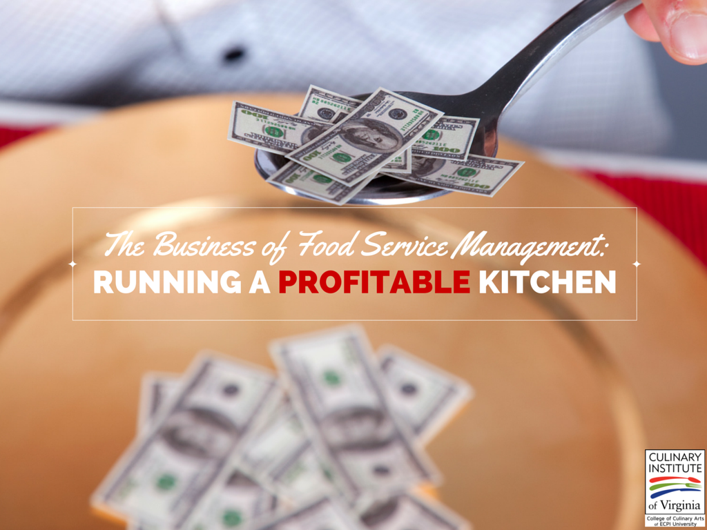 Running a profitable kitchen