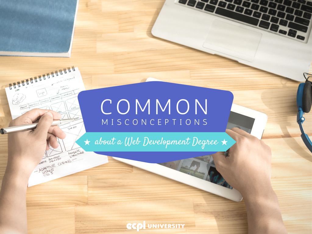 misconceptions about a web development degree
