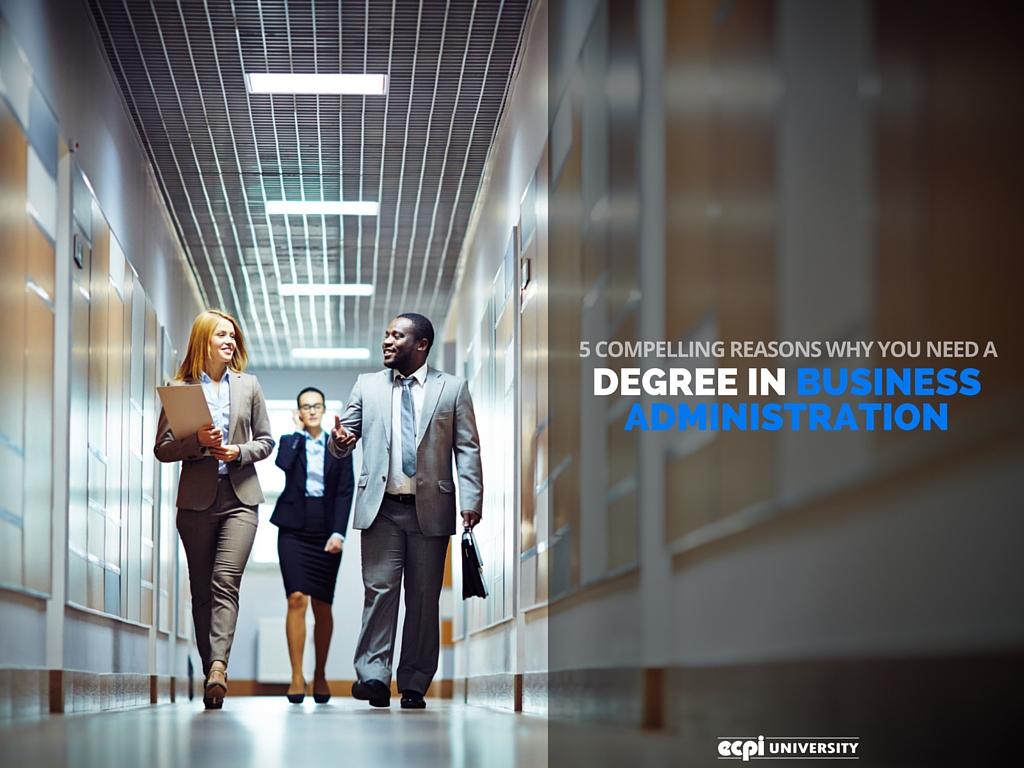 get a degree in business administration