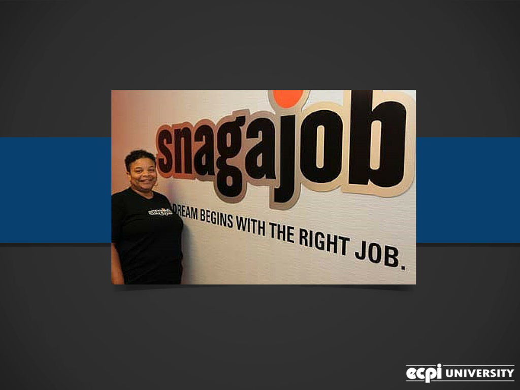 Keeya, a ECPI graduate, gets a job at Snagajob