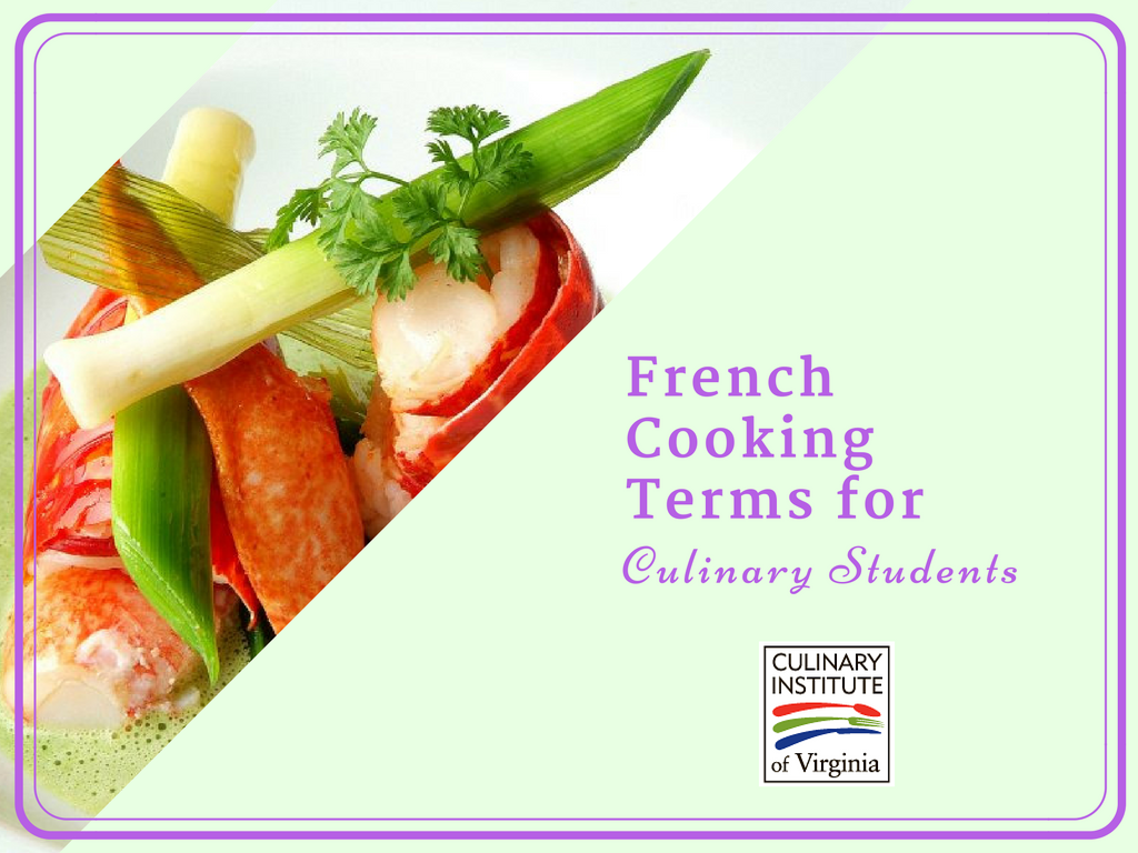 French Cooking Terms every Culinary Student Should Know