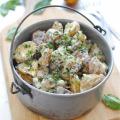 lemony roasted potato salad