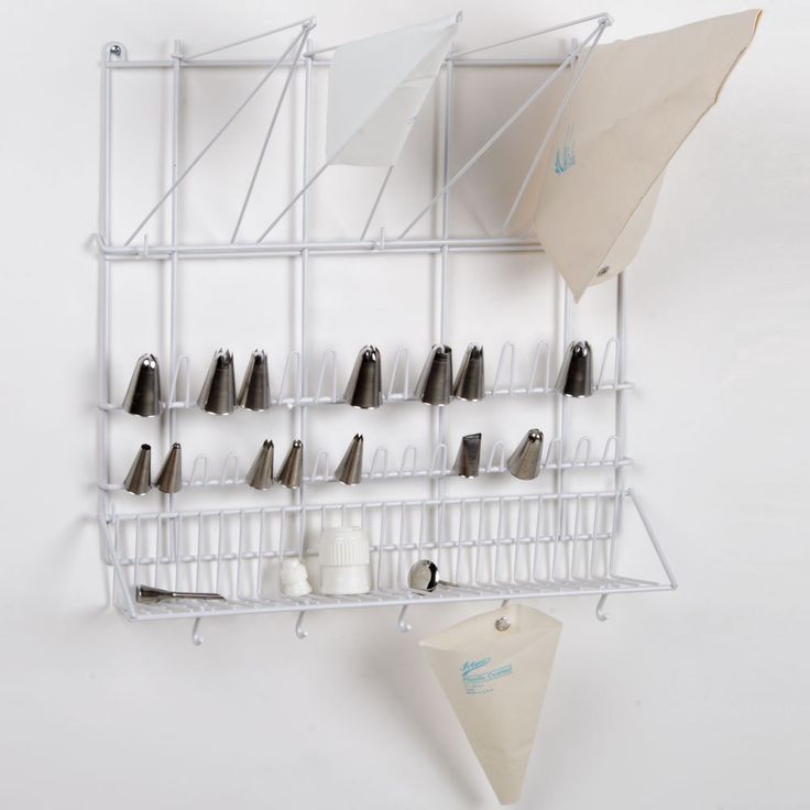 Pastry Bag and Tip Drying Rack