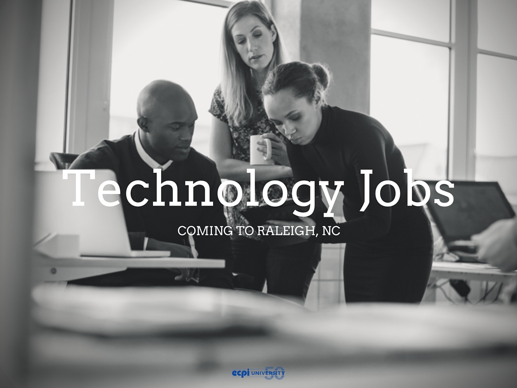 Technology Jobs come to Raleigh, NC