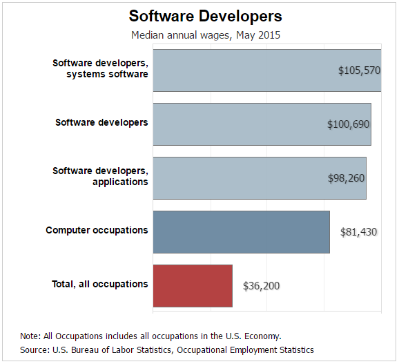 What's the Salary for a Software Developer?
