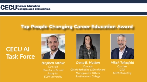 Stephen Arthur–Co-Chaired AI Task Force Wins CECU Award