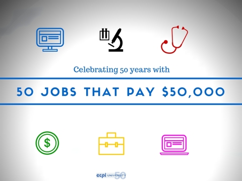 50 Jobs that Pay More than $50,000 a Year | ECPI University