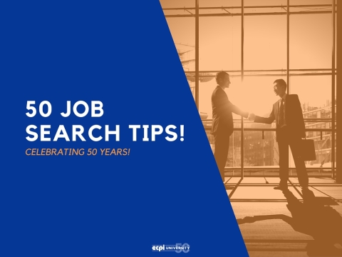 Celebrating 50 Years with 50 Job Search Tips! | EPCI University