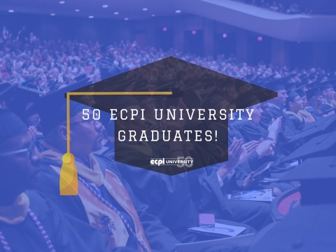 Celebrating 50 Years with 50 ECPI University Graduates!