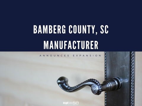 Bamberg County Announces Expansion