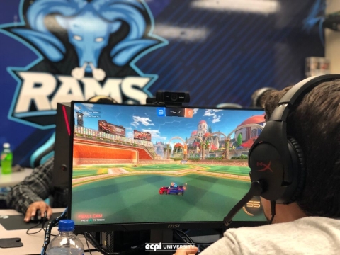 Rocket League Match Goes to Davenport University, ECPI University Rams Prepare for the Next Challenger