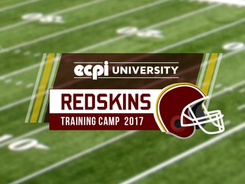 Redskins Training Camp Invites ECPI University Massage Therapy Students Back Again!