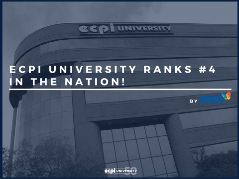 ECPI University Ranks #4 in Nation for Enrollment Gains by MSN