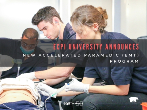 ECPI University Announces New Accelerated Paramedic (EMT) Program