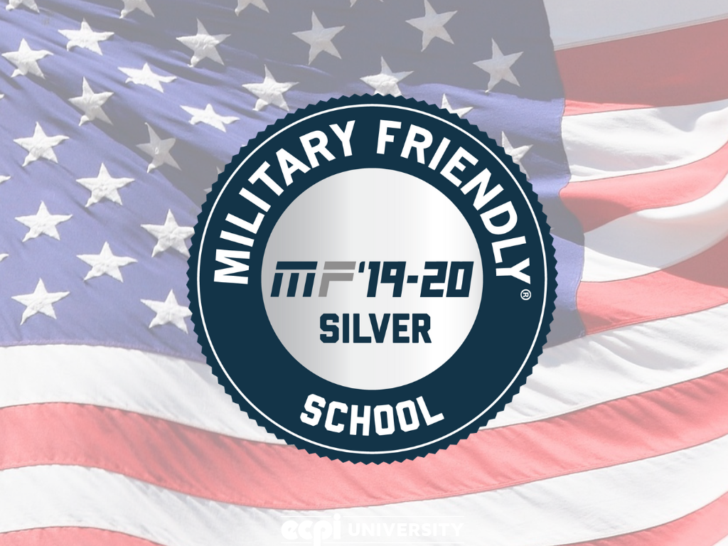 Military Friendly School 2019-2020 Awards ECPI University with Designation