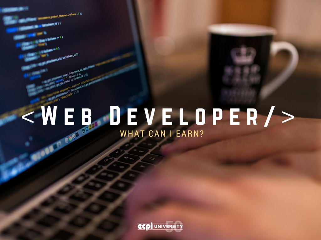 Whatâs the Salary for a Web Developer? ECPI University 